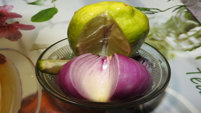 cebolla y limon