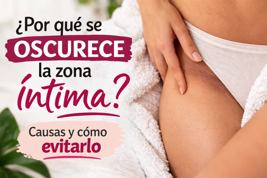 por qué se oscurece la zona íntima causas y cómo evitarlo